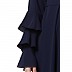 Umbrella abaya with bell sleeves- Navy Blue Umbrella abaya with bell sleeves- Navy Blue